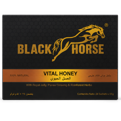 Black Horse · Caja 24 sobres