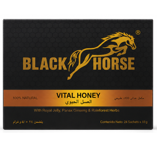Black Horse · Caja 24 sobres