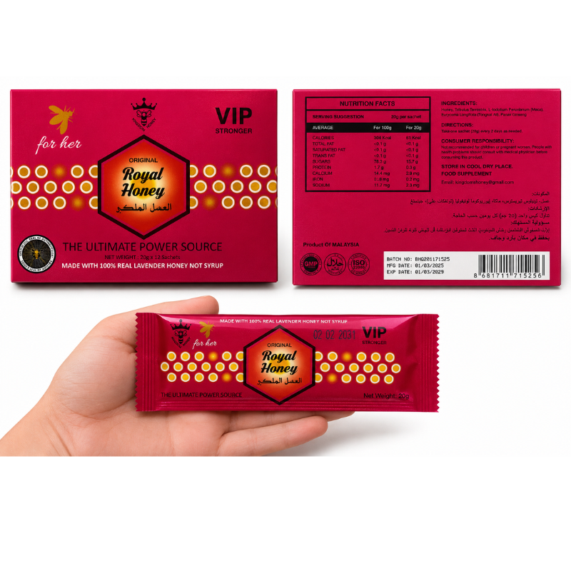 Royal Honey For Her · Caja 12 sobres