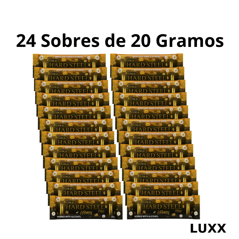 Hard Steel · Caja 24 sobres