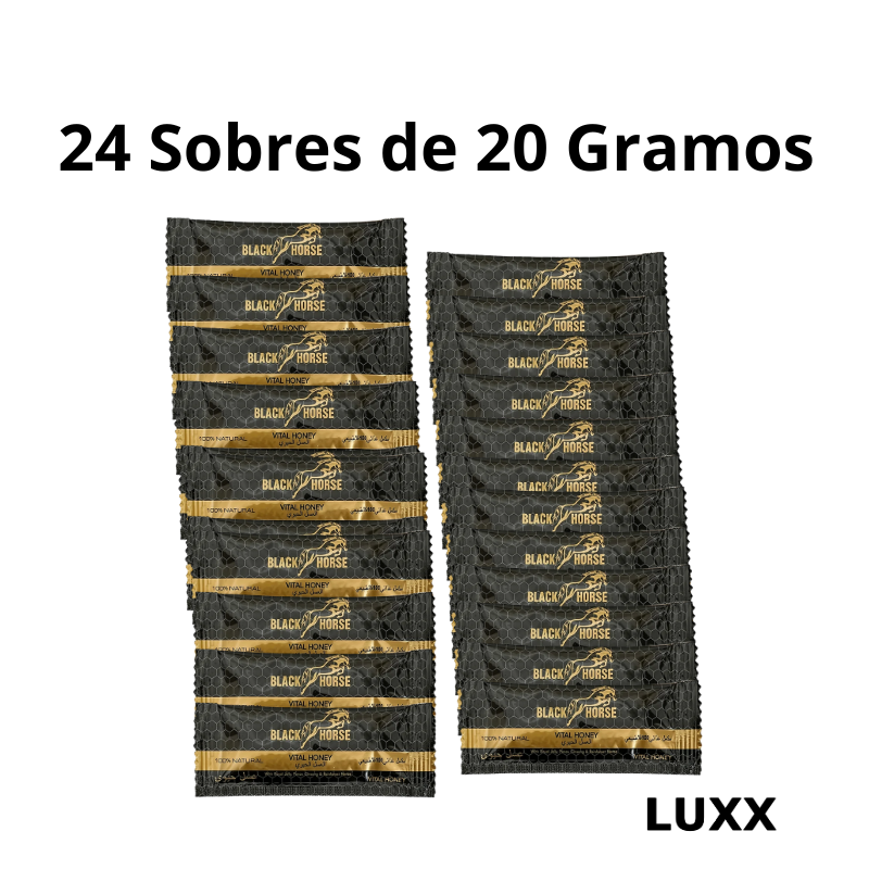 Black Horse · Caja 24 sobres
