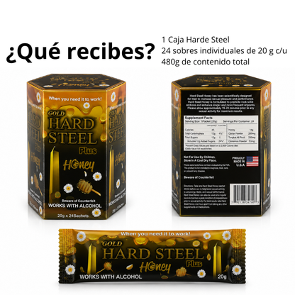 Hard Steel · Caja 24 sobres