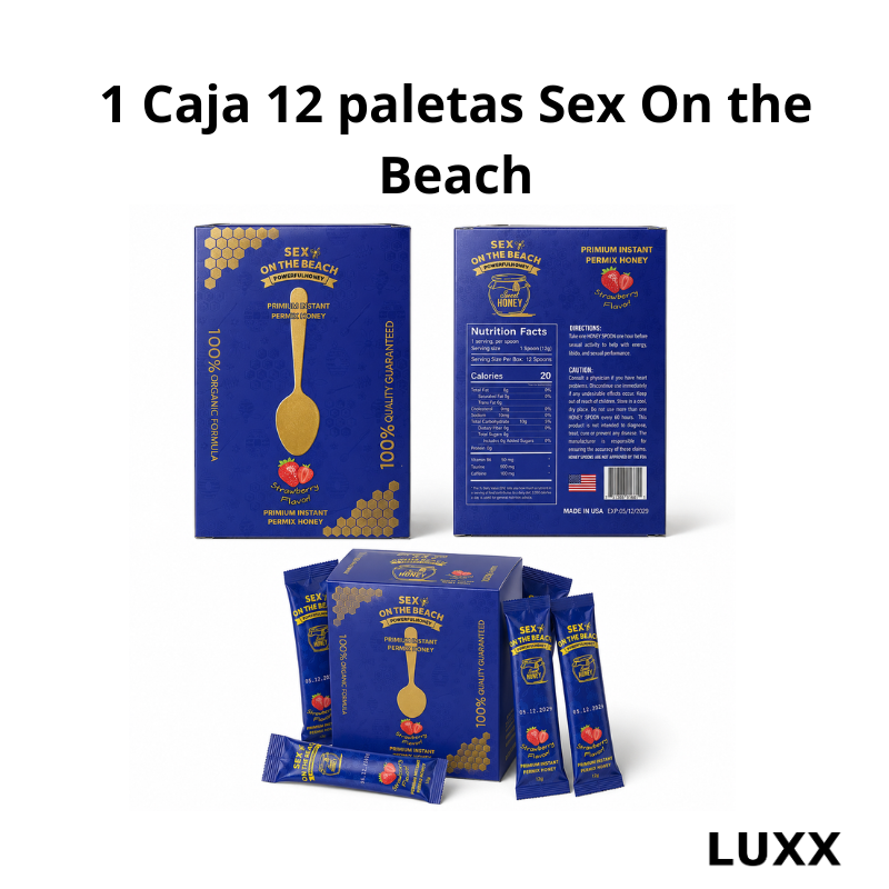 Paleta Sex on Beach 12 pz fresa