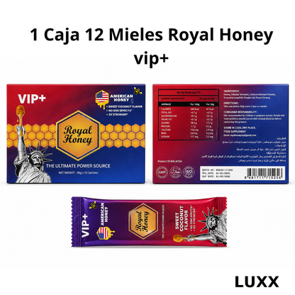 Royal Honey COCO · Caja 12 sobres