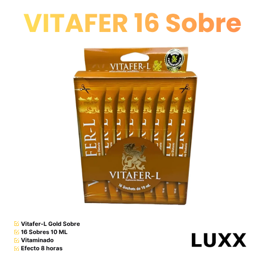 Vitafer-L Gold 16 sobres