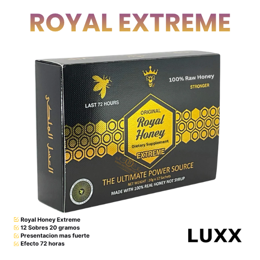 Royal Honey Extreme · Caja 12 sobres