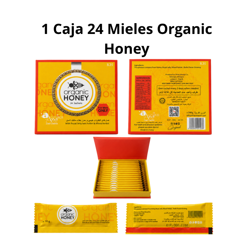Organic Honey 24 sachet