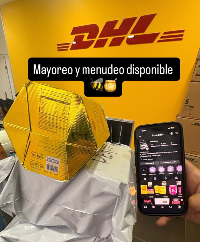 Pedidos reales preparados por LUXX